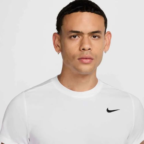 Футболка тенісна чоловіча Nike Court Dri-Fit Victory white/black