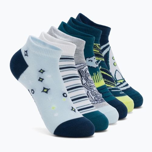 Шкарпетки дитячі SKECHERS 1/2 Terry Low Cut 6 пар teal