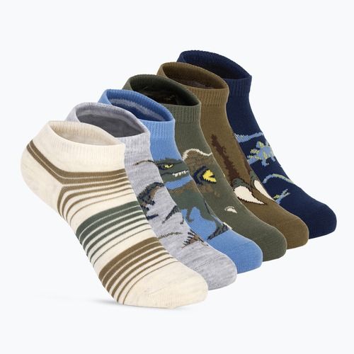 Шкарпетки дитячі SKECHERS 1/2 Terry Low Cut 6 пар olive