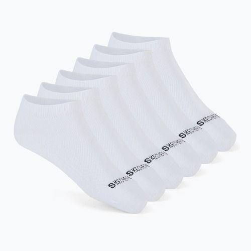 Шкарпетки жіночі SKECHERS Non Terry Low Cut 6 пар white traditional