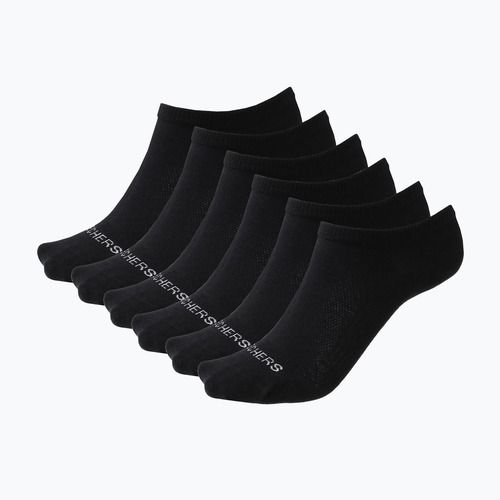 Шкарпетки жіночі SKECHERS Non Terry Low Cut 6 пар black