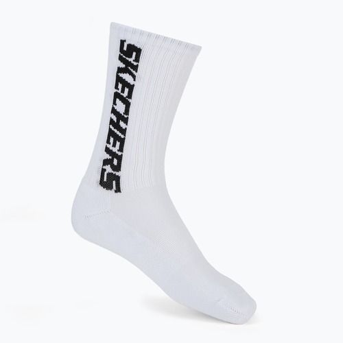 Шкарпетки чоловічі SKECHERS 1/2 Terry Crew 3 пари white/black