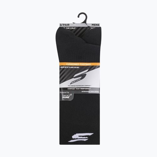 Шкарпетки чоловічі SKECHERS 1/2 Terry Over The Knee 2 пари black