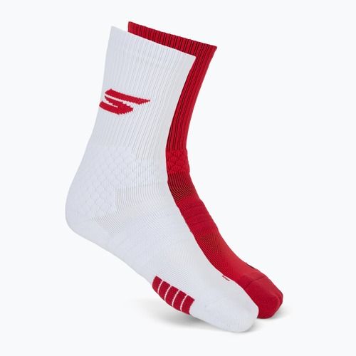 Шкарпетки чоловічі SKECHERS Select Terry Crew 2 пари red