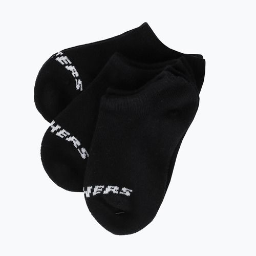 Шкарпетки дитячі SKECHERS Non Terry No Show 3 пари black