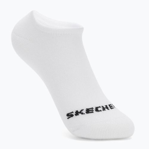 Шкарпетки дитячі SKECHERS Non Terry No Show 3 пари white/grey