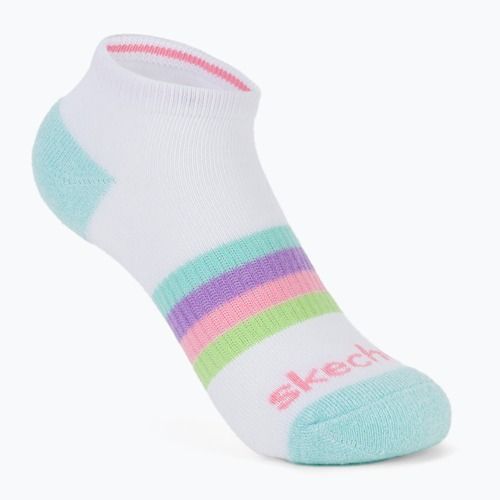 Шкарпетки дитячі SKECHERS Heel/Toe Terry Low Cut 6 пар white/light pink