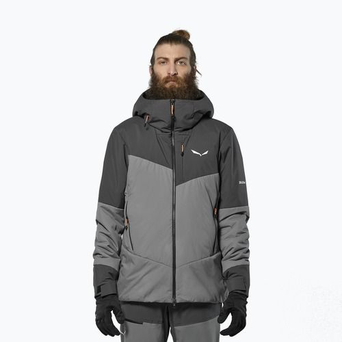 Куртка зимова чоловіча Salewa Ortles TW AIR Hood quiet shade/0870