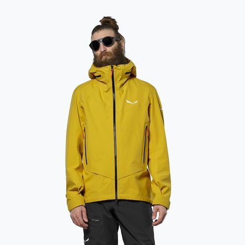Куртка дощовик чоловіча Salewa Ortles GTX 3L EPE gold