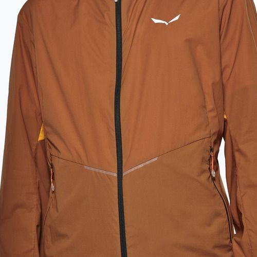 Куртка вітрозахисна чоловіча Salewa Pedroc Wind Hood bombay brown