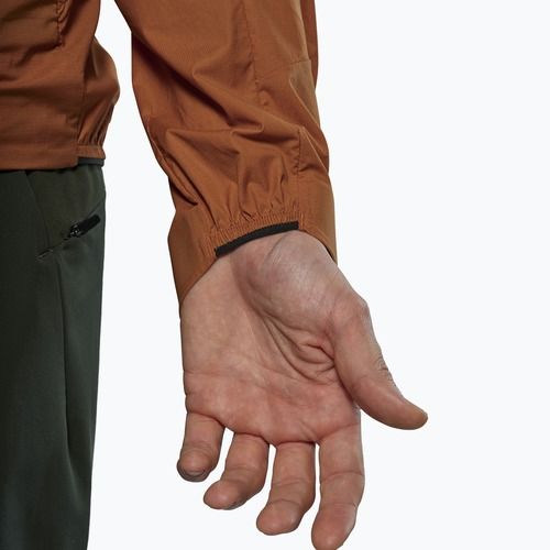 Куртка вітрозахисна чоловіча Salewa Pedroc Wind Hood bombay brown