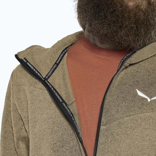 Кофта трекінгова чоловіча Salewa Puez Rocca Polarlite Hood quicksand