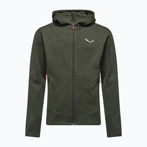 Кофта трекінгова чоловіча Salewa Puez Rocca Polarlite Hood dark olive