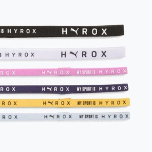 Пов'язки на голову PUMA Hyrox 6 шт. black