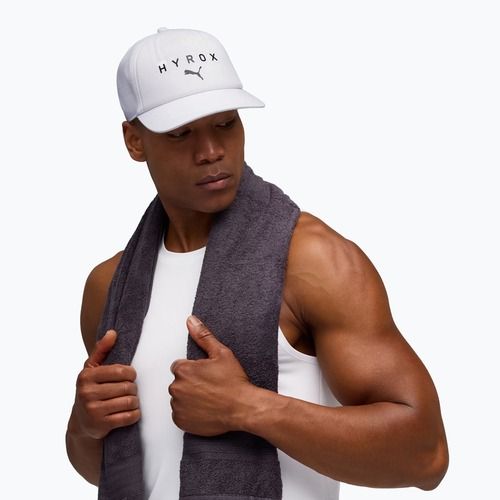 Кепка з козирком PUMA x HYROX Trucker white