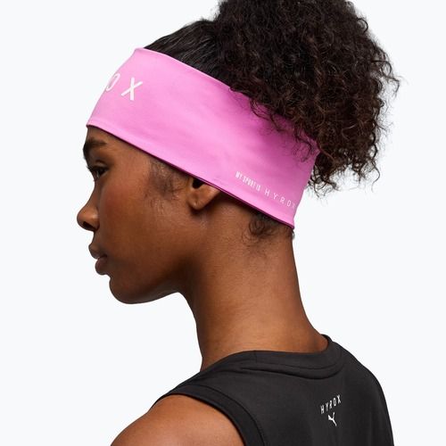 Пов’язка на голову PUMA x HYROX Sweatband рожевого кольору