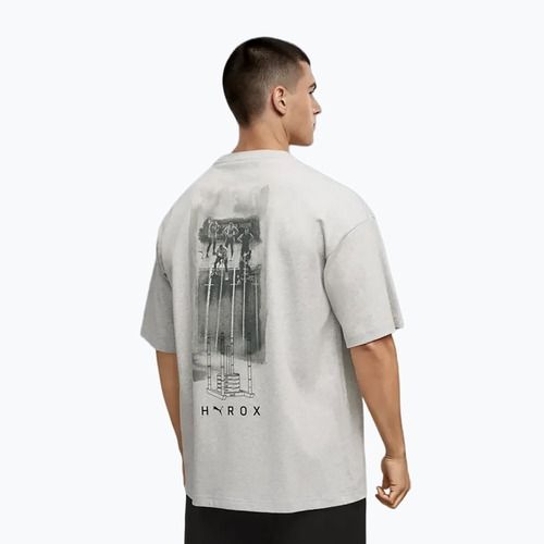 Чоловіча тренувальна футболка PUMA x HYROX Lifestyle Tee сірого кольору