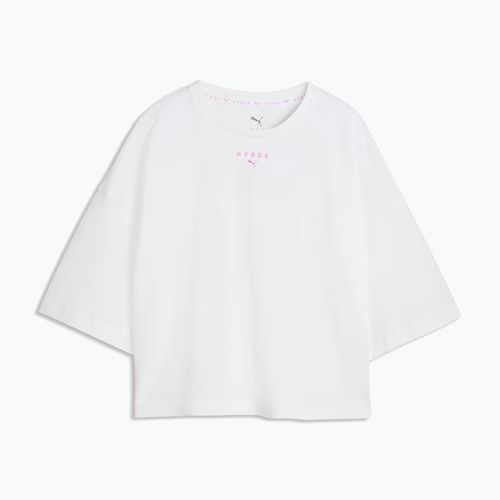 Жіноча тренувальна футболка PUMA x HYROX Cropped Lifestyle Tee біла