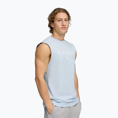 Чоловіча тренувальна майка PUMA x HYROX Cutoff Tank сірого кольору