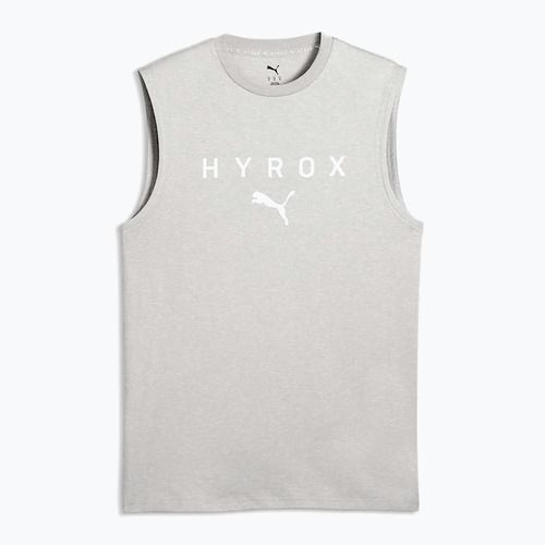 Футболка для тренувань чоловіча PUMA Hyrox Cutoff Tank gray