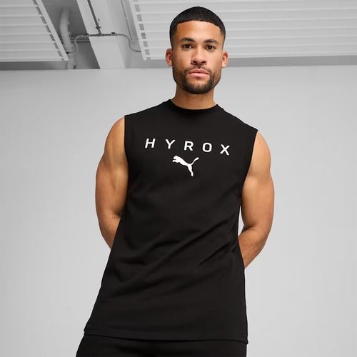 Футболка для тренувань чоловіча PUMA Hyrox Cutoff Tank black