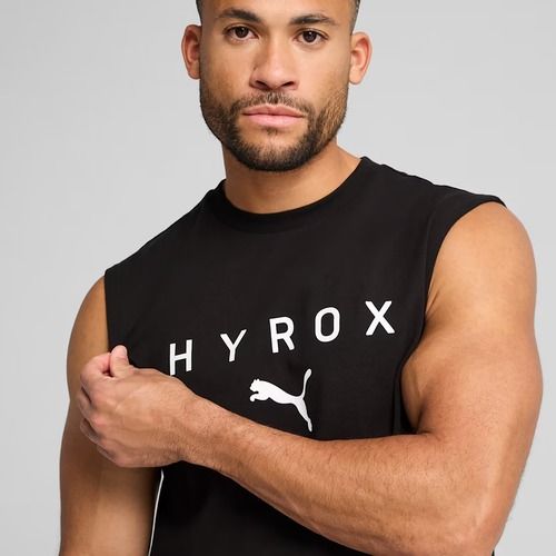 Футболка для тренувань чоловіча PUMA Hyrox Cutoff Tank black