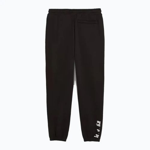 Чоловічі штани PUMA x HYROX Fleece чорного кольору