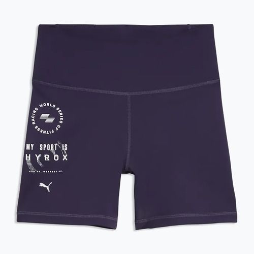 Жіночі тренувальні шорти PUMA x HYROX Tad Essential Tight фіолетові