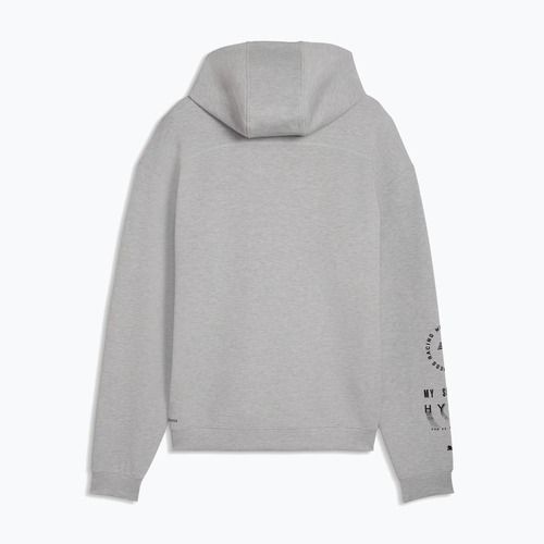 Кофта для тренувань чоловіча PUMA Hyrox Cloudspun Hoodie gray