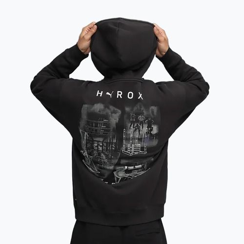 Чоловіча тренувальна толстовка PUMA x HYROX Heavyweight Hoodie чорна