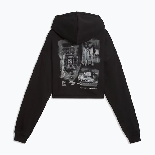 Кофта для тренувань жіноча PUMA Hyrox Heavyweight Hoodie black