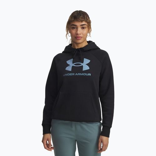 Кофта жіноча Under Armour Rival Feelce Shimmer Hoody black/iridescent