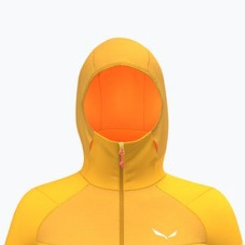 Кофта трекінгова жіноча Salewa Agner PL Hooded gold