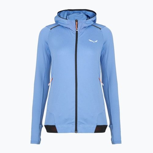 Кофта трекінгова жіноча Salewa Pedroc PL Hooded morning blue