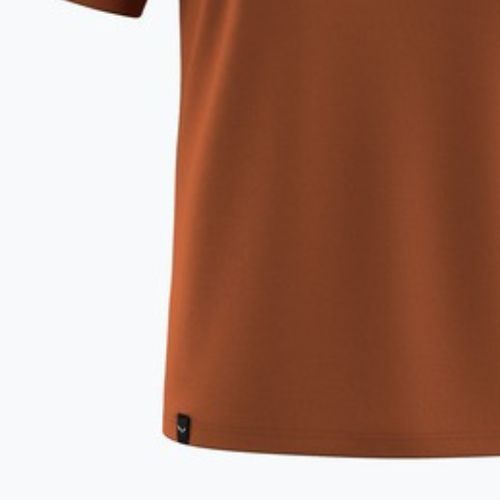 Футболка чоловіча Salewa Solidlogo Dry bombay brown