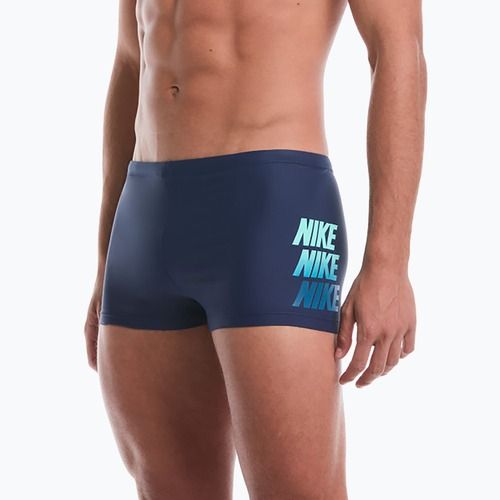 Плавки чоловічі Nike Logo Graphic Square Leg midnight navy