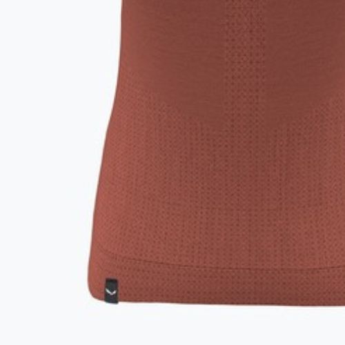 Футболка трекінгова жіноча Salewa Zebru Medium Warm Amr etruscan red