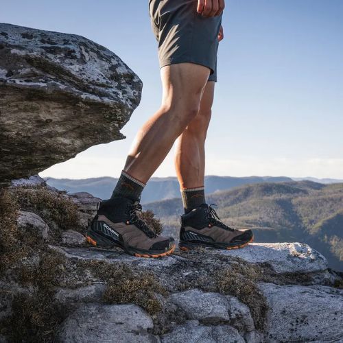 Черевики трекінгові чоловічі SCARPA Rush TRK GTX brown/orange