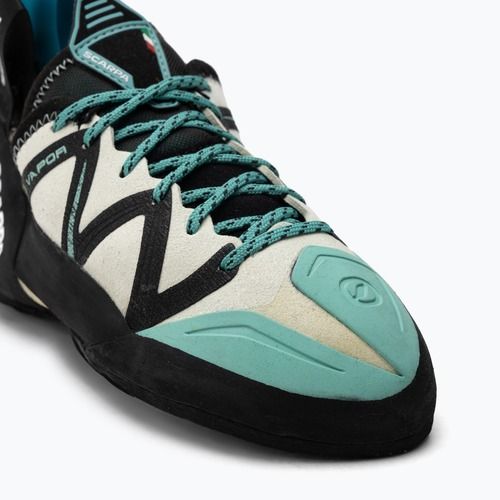 Взуття для скелелазіння жіноче SCARPA Vapor smoke/yellow