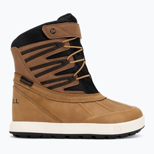 Черевикі зимові дитячі Merrell Snow Bank 5.0 WP wheat/black