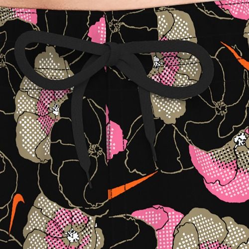 Шорти для плавання чоловічі Nike Multi Poppy Print 5" Volley black