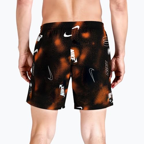 Шорти для плавання чоловічі Nike Multi Print 7" Volley black