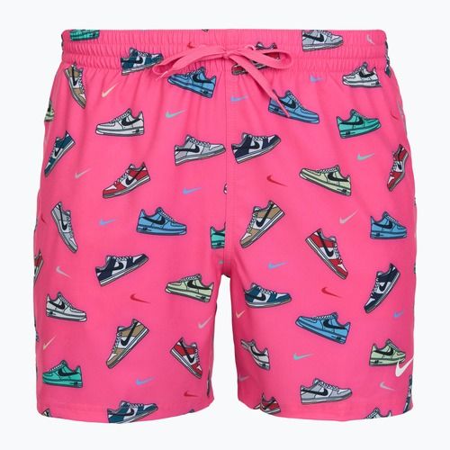 Шорти для плавання чоловічі Nike Multi Print 5" Volley pinksicle