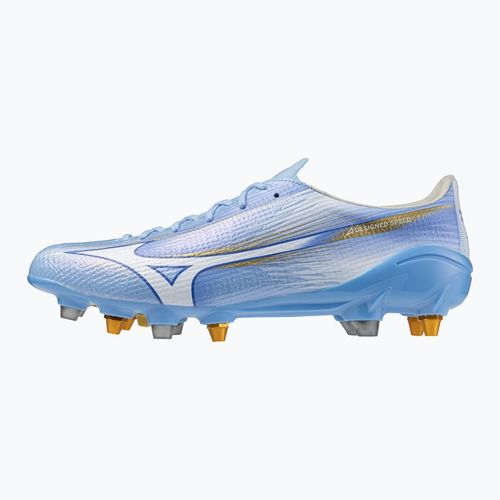 Кросівки футбольні Mizuno Alfa III Elite Mix celeste/white