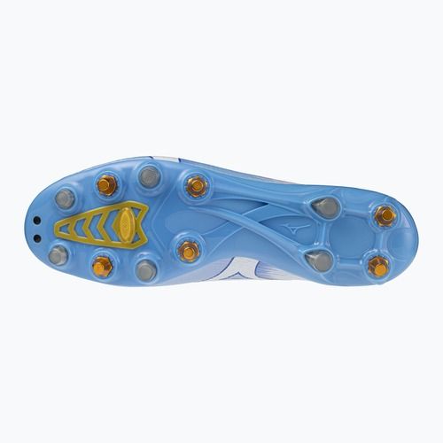 Кросівки футбольні Mizuno Alfa III Elite Mix celeste/white