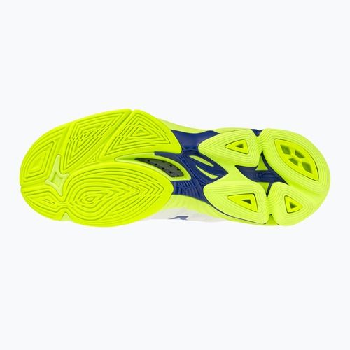 Кросівки волейбольні Mizuno Wave Lightning Pro white/lighting yellow/dazzling blue