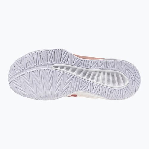 Кросівки волейбольні жіночі Mizuno Lightning Select Mid white/rose elegance/lava falls