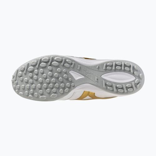 Кросівки футбольні Mizuno Morelia Sala Pro TF white/football gold/galaxy silver