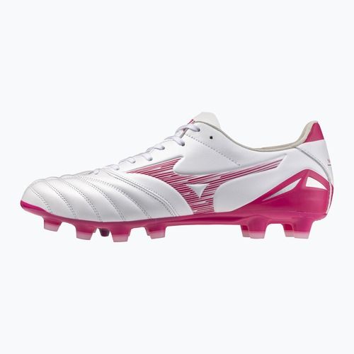 Кросівки футбольні Mizuno Morelia Neo IV Pro FG white/fuchsia purple/fuchsia purple