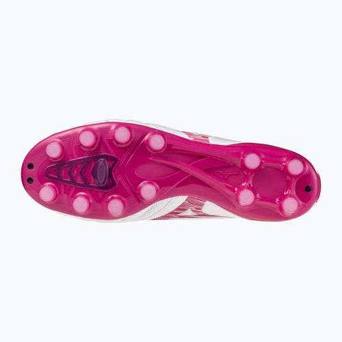 Кросівки футбольні Mizuno Morelia Neo IV Pro FG white/fuchsia purple/fuchsia purple